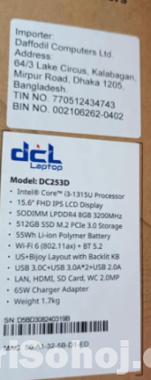DCL Brand New Laptop